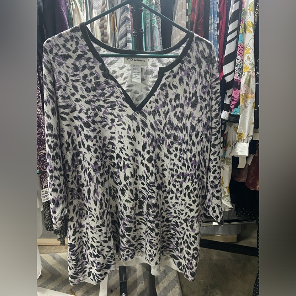 CD Daniel 2x sweater animal print